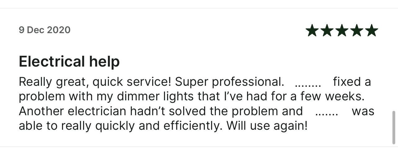 5-stele recenzie Taskrabbit: Serviciu excelent și rapid! Foarte profesionist!